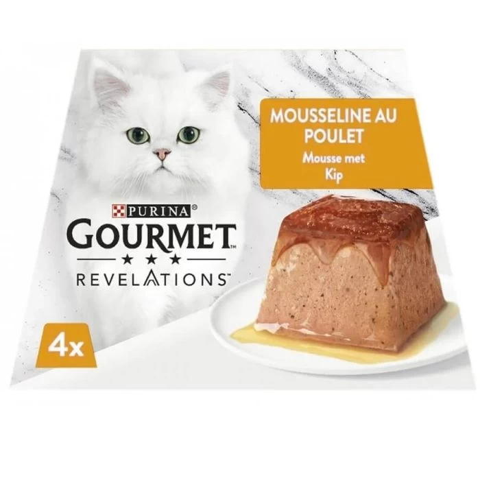 Purina Gourmet Revelations Con Pollo E Manzo Per Gatto 48 X 57 G 3 Purina Gourmet Revelations Con Pollo E Manzo Per Gatto 48 X 57 G - immagine 3