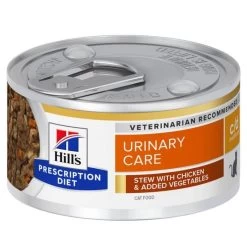 Hill's Prescription Diet Feline C/D Multicare Spezzatino Al Pollo E Verdure 24 X 82 G -Forniture Per Gatti 52742021492 1 prescription diet chat c d multicare boite mijotes poulet legumes