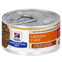 Hill's Prescription Diet Feline C/D Urinary Stress Spezzatino Al Pollo E Verdure 24 X 82 G -Forniture Per Gatti 52742021522 1 prescription diet chat c d urinary stress boite mijote poulet legumes