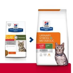 Hill's Prescription Diet Feline C/D Urinary Stress + Metabolic 8 Kg