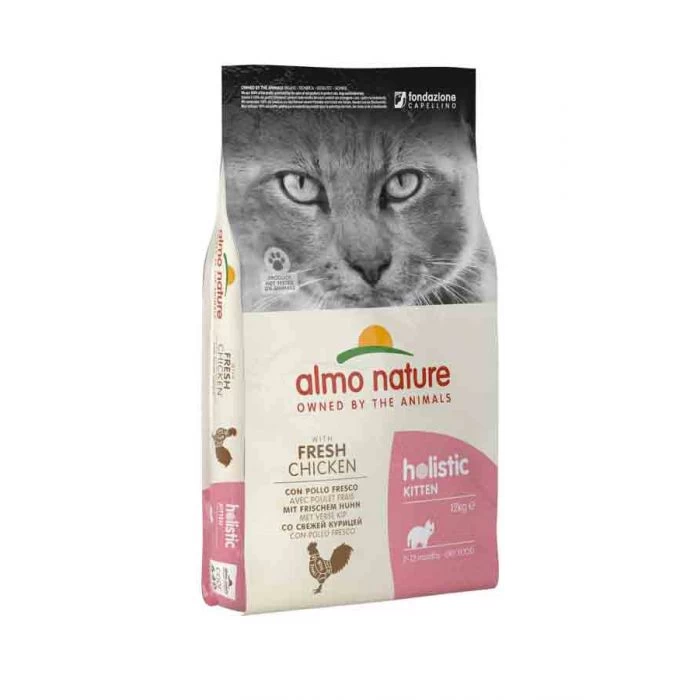 Almo Nature Holistic KITTEN Con Pollo Fresco Per Gatto 12 Kg 1 Almo Nature Holistic KITTEN Con Pollo Fresco Per Gatto 12 Kg
