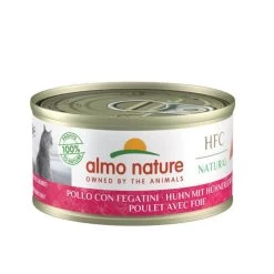 Almo Nature HFC Natural Pollo Con Fegato Per Gatto 24 X 70 G