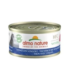 Almo Nature HFC Natural Tonno Con Vongole Per Gatto 24 X 70 G