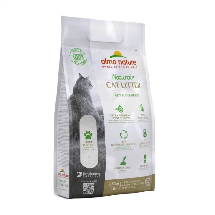 Almo Nature Catlitter Lettiera 100% Naturale Per Gatto 4.54 Kg 1 Almo Nature Catlitter Lettiera 100% Naturale Per Gatto 4.54 Kg