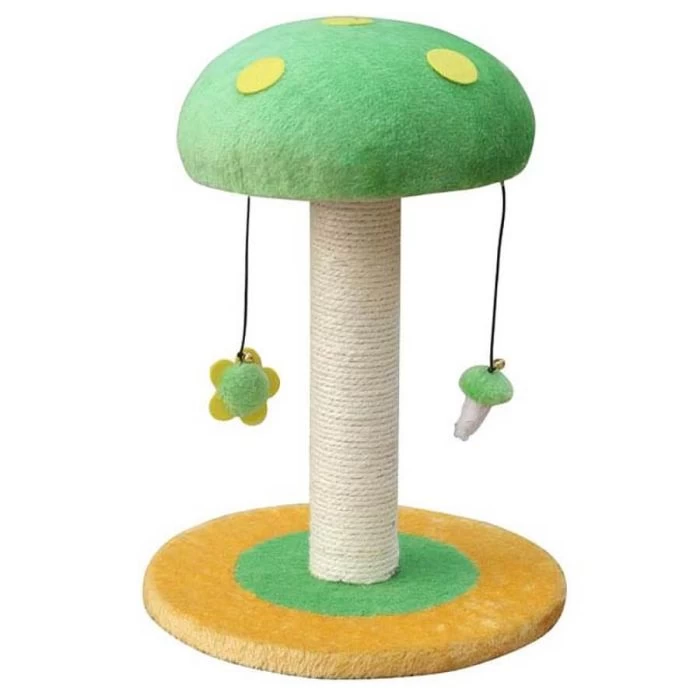 Croci Tiragraffi Fungo Per Gatto 35 X 35 X 47 Cm 4 Croci Tiragraffi Fungo Per Gatto 35 X 35 X 47 Cm - immagine 4