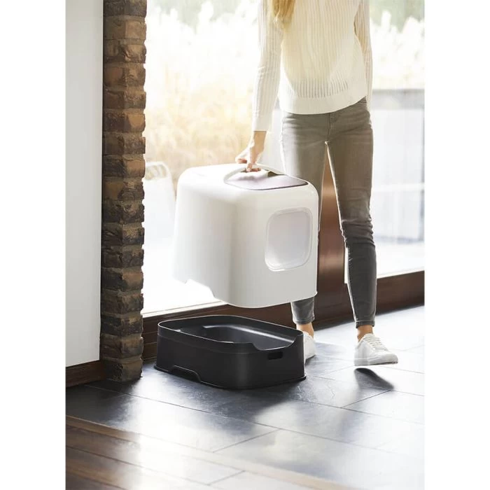 Rotho Cat Toilet Biala Cappuccino 4 Rotho Cat Toilet Biala Cappuccino - immagine 4