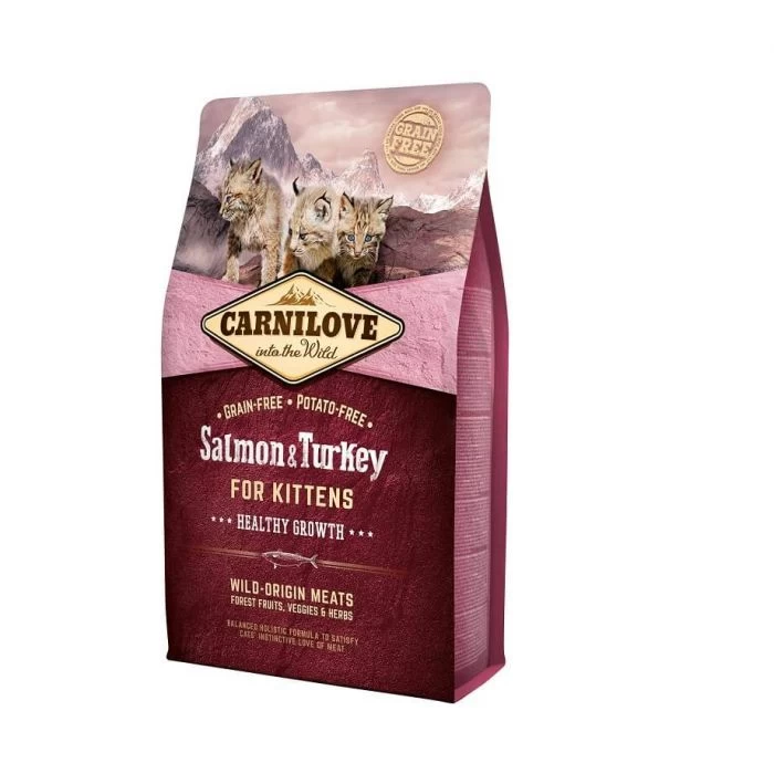 Carnilove Salmone E Tacchino Kitten 6 Kg 1 Carnilove Salmone E Tacchino Kitten 6 Kg