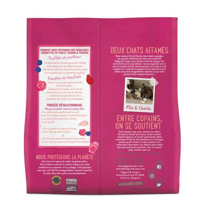 Edgard & Cooper Edgard & Cooper Favoloso Pollo & Anatra Senza Cereali Gattino 1,75 Kg 2 Edgard & Cooper Edgard & Cooper Favoloso Pollo & Anatra Senza Cereali Gattino 1,75 Kg - immagine 2