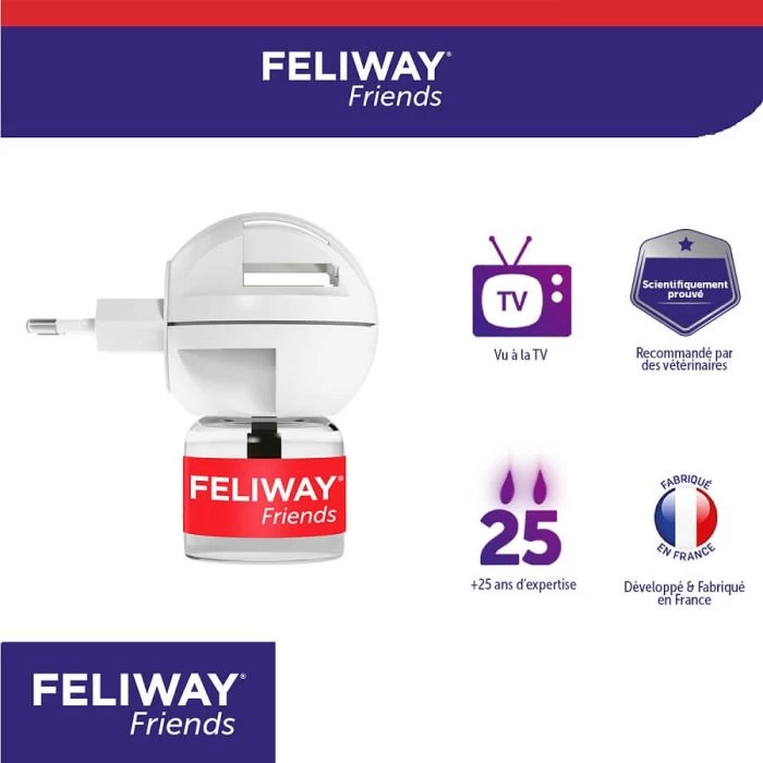 Feliway Friends Diffusore + Ricarica 48 Ml 2 Feliway Friends Diffusore + Ricarica 48 Ml - immagine 2