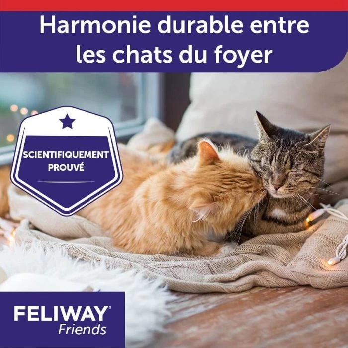 Feliway Friends Diffusore + Ricarica 48 Ml 5 Feliway Friends Diffusore + Ricarica 48 Ml - immagine 5