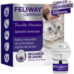 Feliway Optimum Diffusore + Ricarica 48ml (30 Giorni)