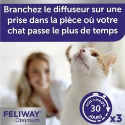 Feliway Optimum Ricarica Per Diffusore 48 Ml -Forniture Per Gatti feliway optimum recharge pour diffuseur 48 ml 7