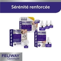 Feliway Optimum Ricarica Per Diffusore 48 Ml -Forniture Per Gatti feliway optimum recharge pour diffuseur 48 ml 9