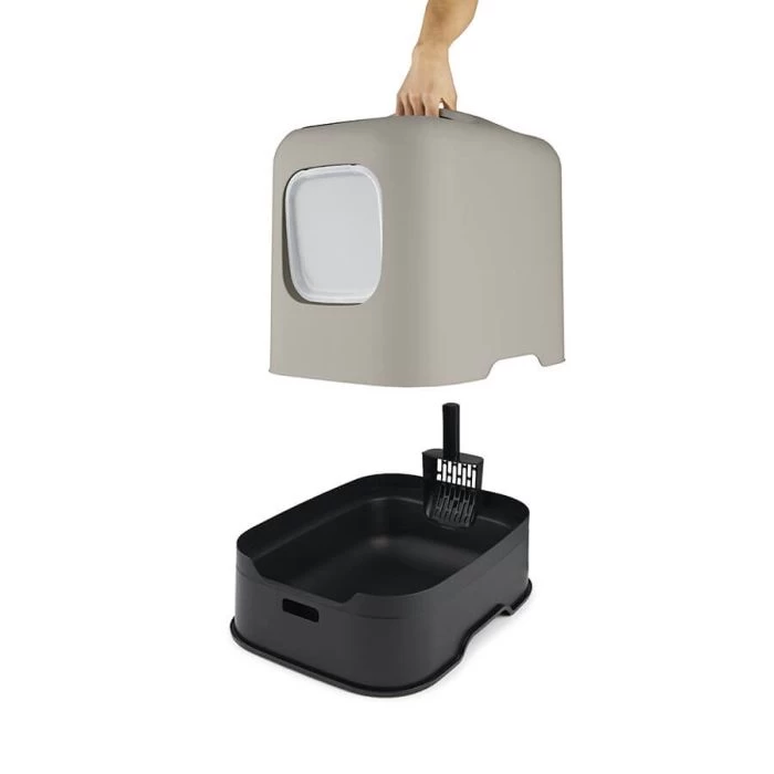Rotho Cat Toilet Biala Cappuccino 2 Rotho Cat Toilet Biala Cappuccino - immagine 2