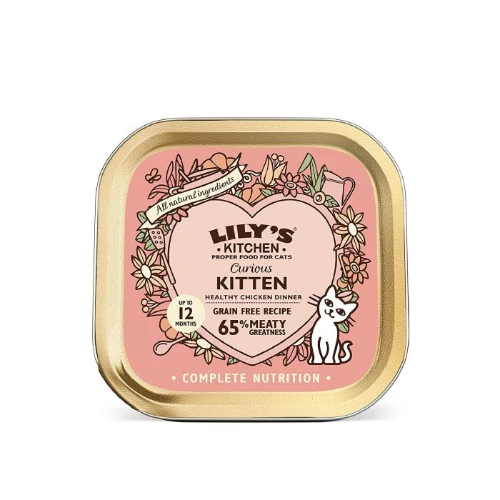 Lily's Kitchen Lily's Kitchen Kitten Smooth Paté Senza Cereali Con Pollo 19 X 85 G 2 Lily's Kitchen Lily's Kitchen Kitten Smooth Paté Senza Cereali Con Pollo 19 X 85 G - immagine 2