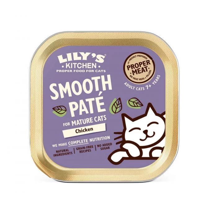Lily's Kitchen Lily's Kitchen Marvellously Paté Senza Cereali Con Pollo Per Gatto Senior 19 X 85 G 3 Lily's Kitchen Lily's Kitchen Marvellously Paté Senza Cereali Con Pollo Per Gatto Senior 19 X 85 G - immagine 3