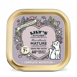 Lily's Kitchen Lily's Kitchen Marvellously Paté Senza Cereali Con Pollo Per Gatto Senior 19 X 85 G