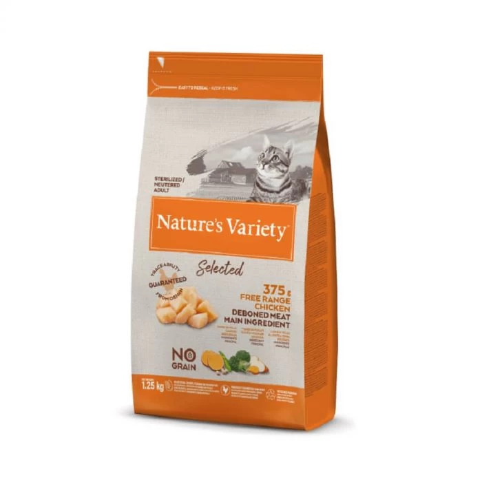 Nature's Variety Nature's Variety Crocchette Selected Gatto Sterilizzato Pollo 7 Kg 1 Nature's Variety Nature's Variety Crocchette Selected Gatto Sterilizzato Pollo 7 Kg