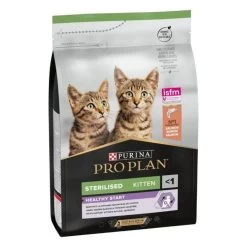 Purina Proplan Sterilised Kitten Con Optistart Salmone 3 Kg -Forniture Per Gatti purina proplan optistart kitten sterilised au saumon 3 kg 2