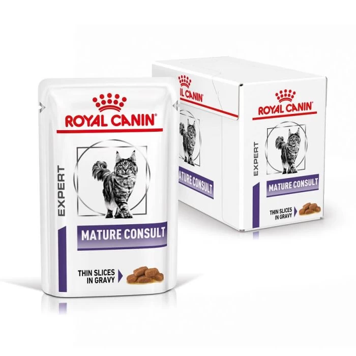 Royal Canin Vet Cat Mature Consult 12 X 85 G 2 Royal Canin Vet Cat Mature Consult 12 X 85 G - immagine 2