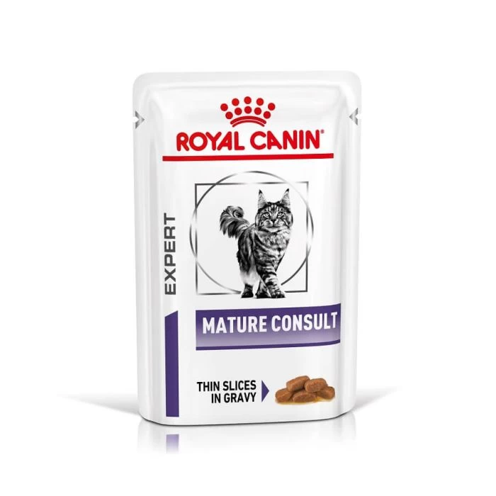 Royal Canin Vet Cat Mature Consult 12 X 85 G 1 Royal Canin Vet Cat Mature Consult 12 X 85 G