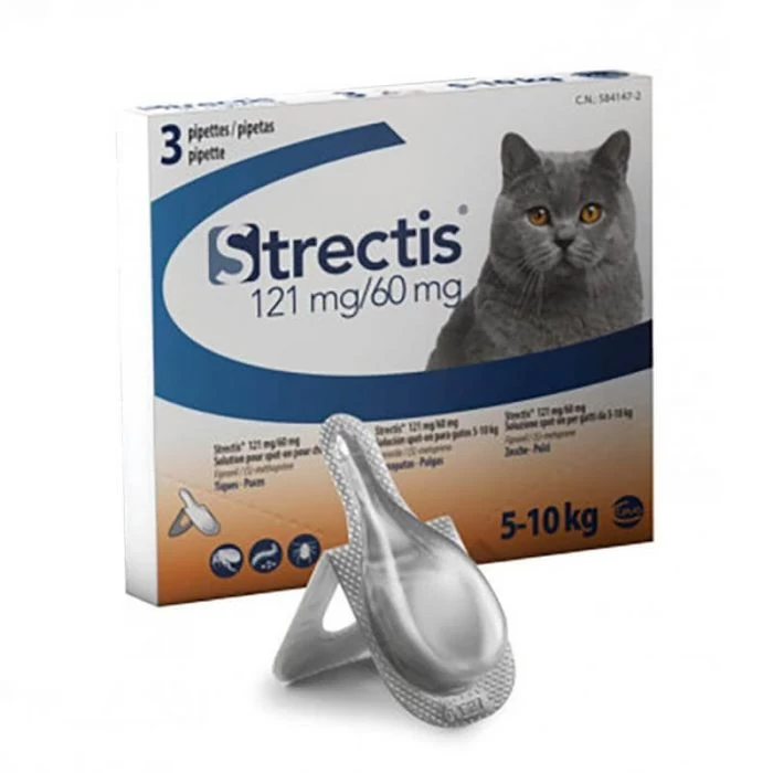 Strectis Gatto 5-10kg 3 Pipette 1 Strectis Gatto 5-10kg 3 Pipette