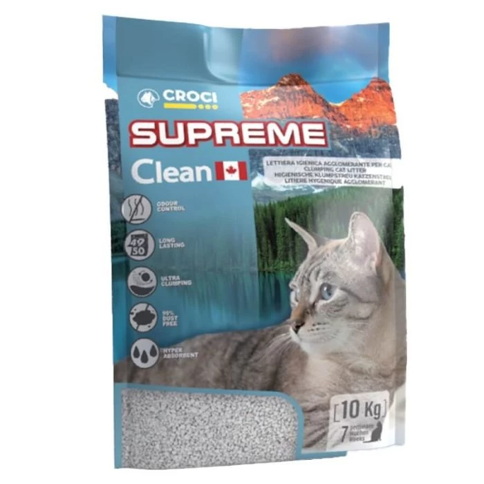 Croci Lettiera Supreme Clean Gatto 10 Kg 1 Croci Lettiera Supreme Clean Gatto 10 Kg