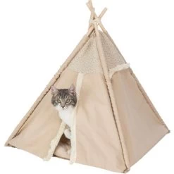 Trixie Tipi Tenda Boho Gatto 55 X 65 X 55 Cm -Forniture Per Gatti trixie tipi boho pour chat 55 x 65 x 55 cm 3