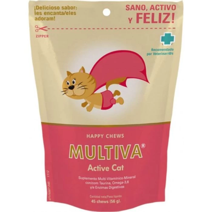 VetNova Multiva Active Cat 45 Chews 1 VetNova Multiva Active Cat 45 Chews