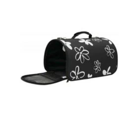 Zolux Trasportino "Flower" Nero L