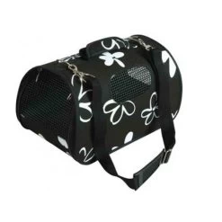 Zolux Trasportino "Flower" Nero S