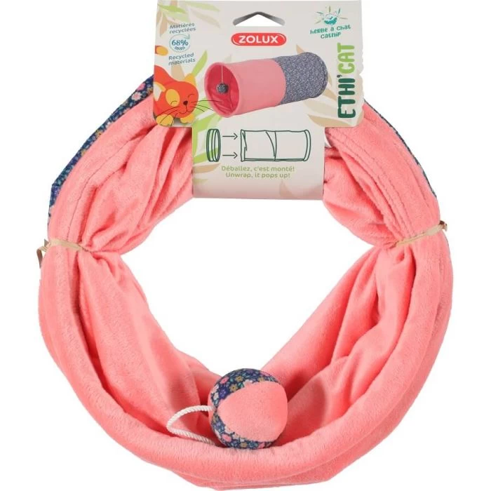 Zolux Tunnel Ethicat Fiore Per Gatto 1 Zolux Tunnel Ethicat Fiore Per Gatto